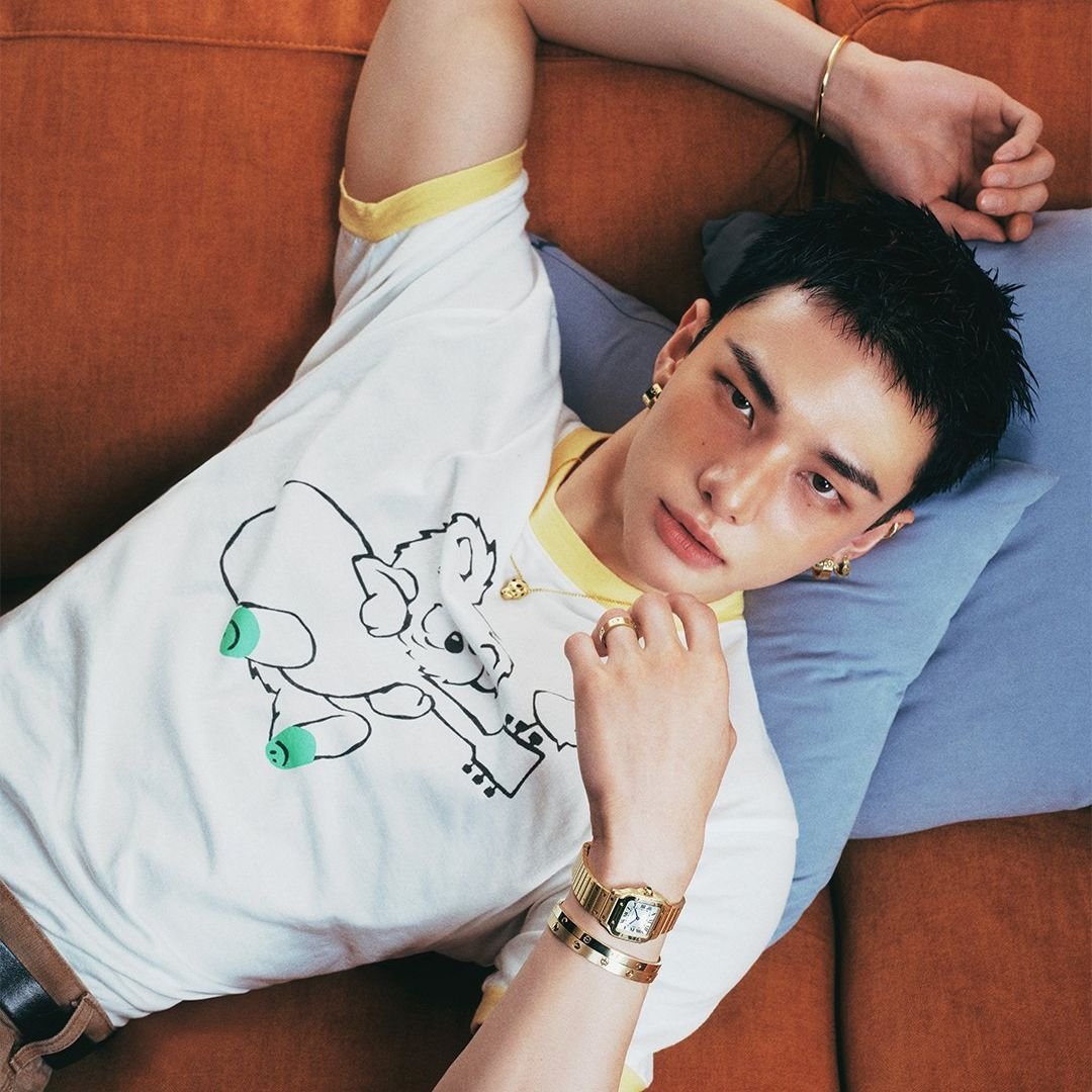 Interview de Hyunjin par Arena+ Homme